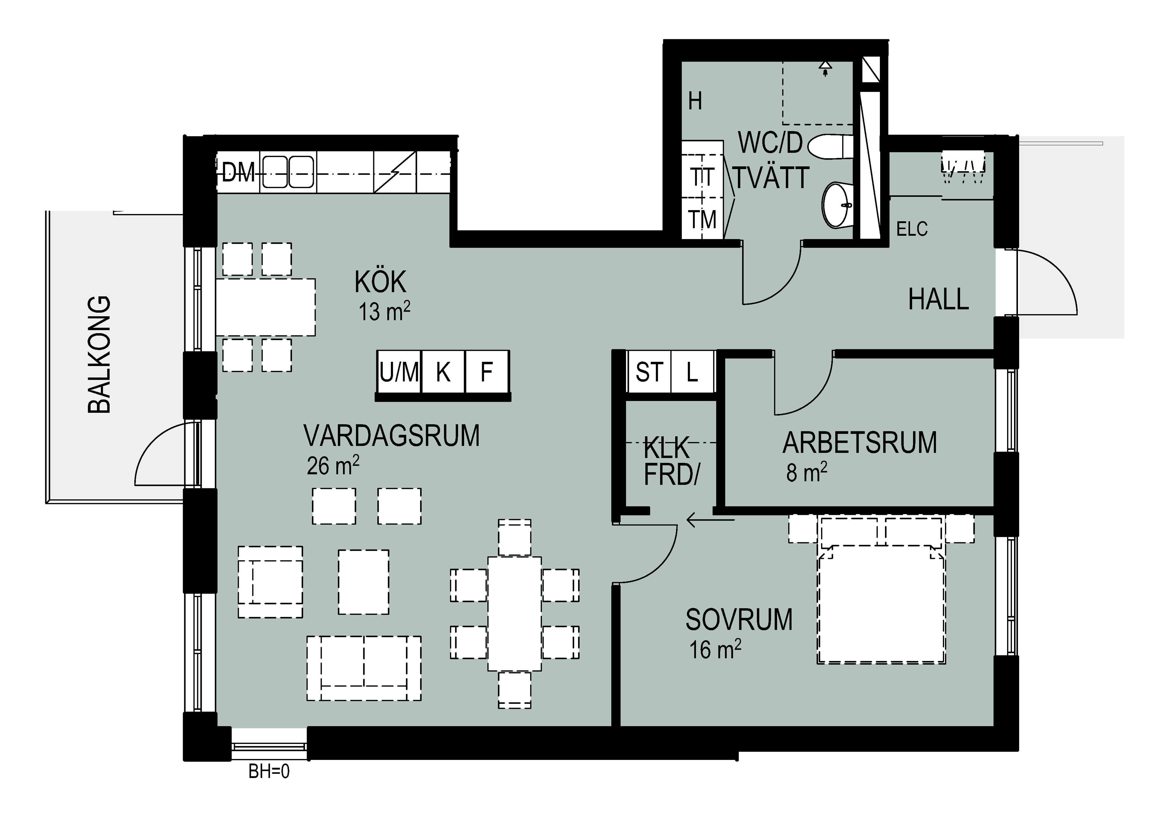 Planlösning
